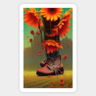 Sunflower Wonder Of Sole Sticker